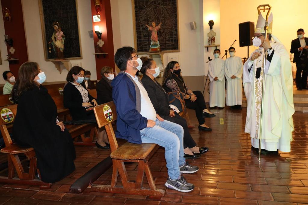 Visita Monseñor Luis José Rueda Aparicio.