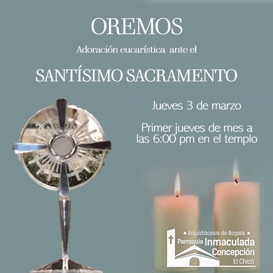 ADORACIÓN AL SANTÍSIMO