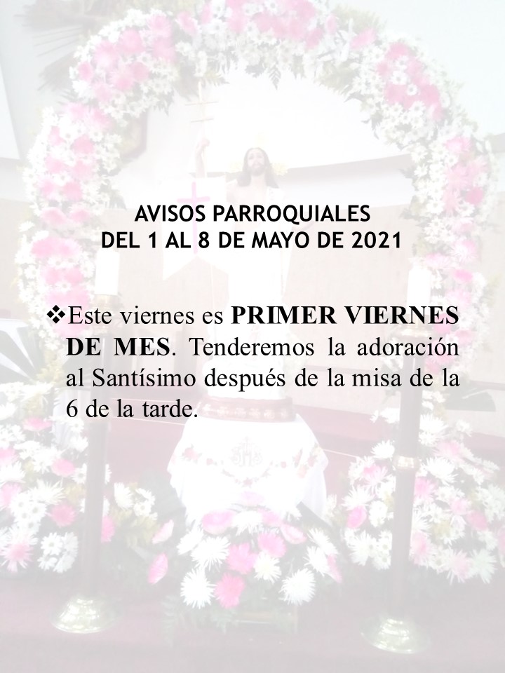 Avisos parroquiales