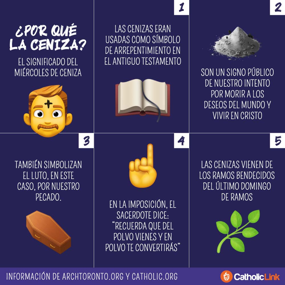 10 ideas para un Miércoles de Ceniza más significativo