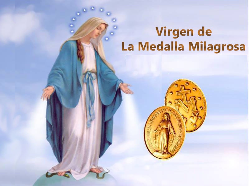 La virgen de la medalla milagrosa