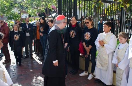 Bendición casa cural Mons. Luis José Rueda