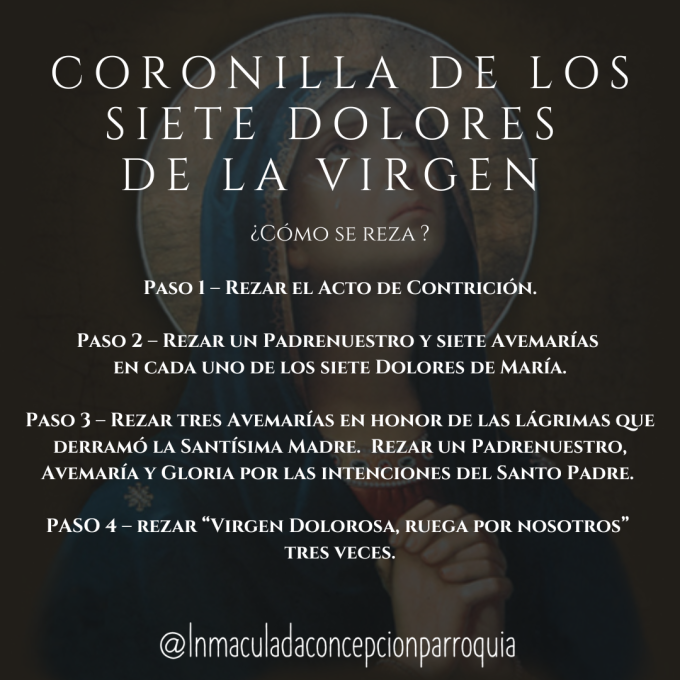 CORONILLA VIRGEN DE LOS DOLORES