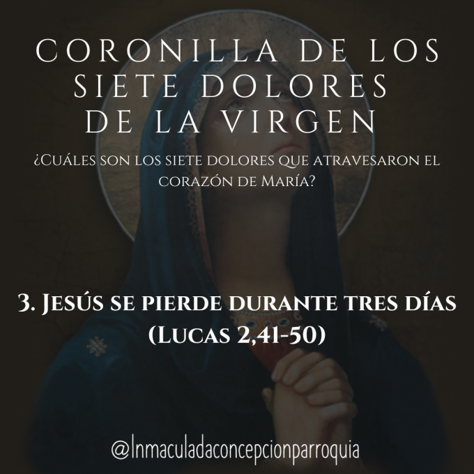 CORONILLA VIRGEN DE LOS DOLORES