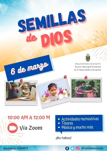 ?❤️Semillas de Dios: ¡encuentro de niños! ????????