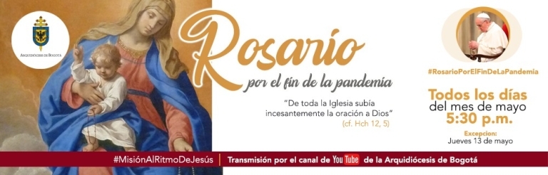 rosario por el fin de la pandemia