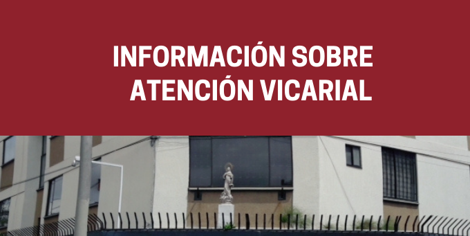 no atención vicarial