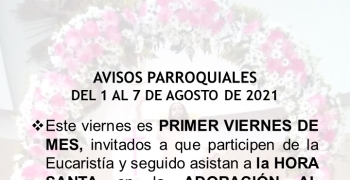 Avisos parroquiales