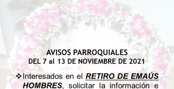 Avisos parroquiales